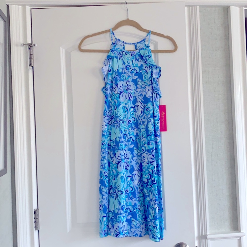 Lilly Pulitzer new with tags Billie dress. Saltwater blue
